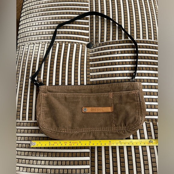 Diesel Spare Parts Corduroy Shoulder Bag - Picture 7 of 8